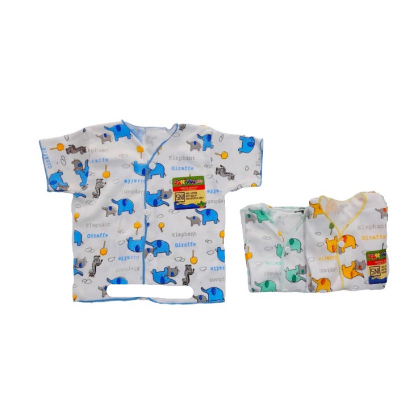 Baju Bayi Pendek ZAHDAN SNI
