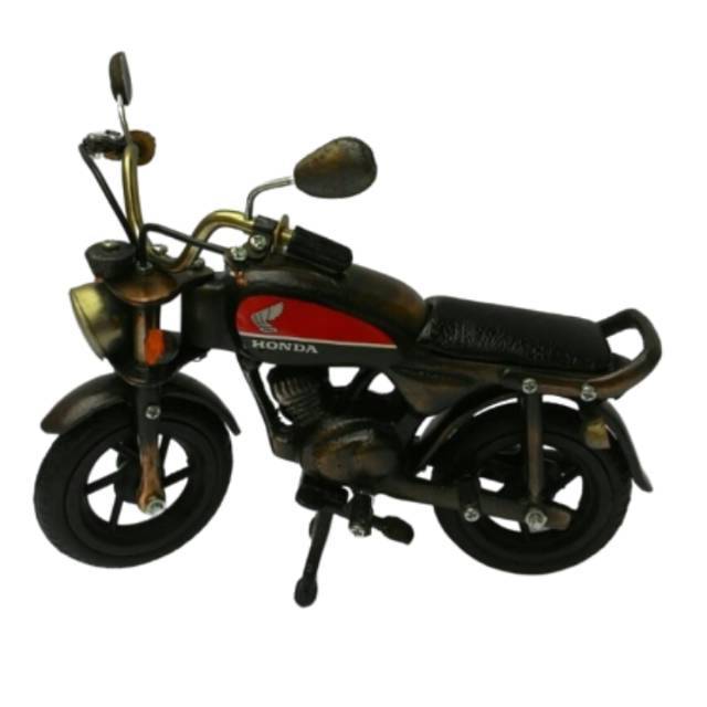 TERMURAH! BEST SELLER! Miniatur Sepeda Motor Honda CB Classic - Pajangan Dekorasi Rumah - Souvenir