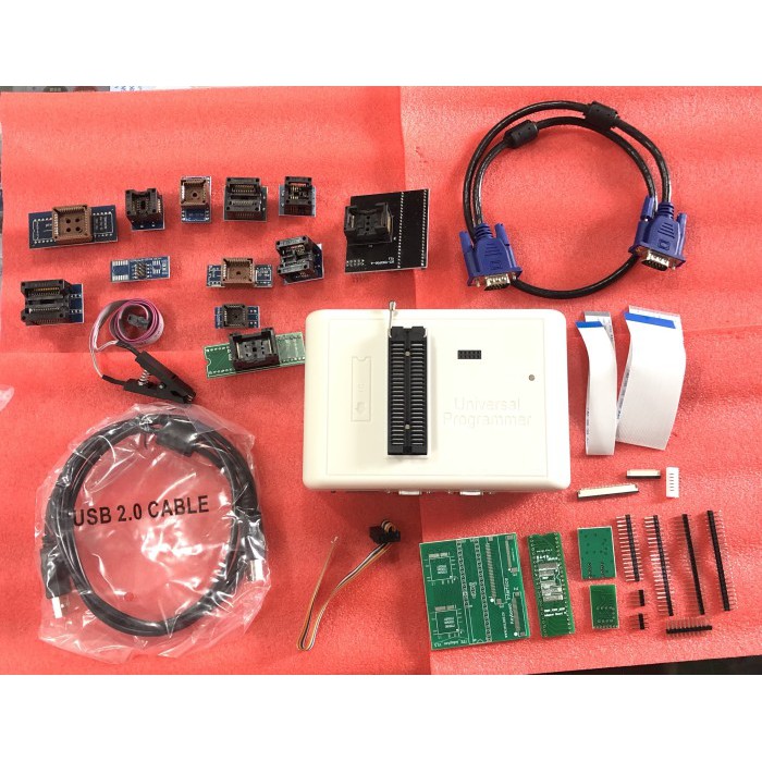 ALAT FLASH RT809H PROGRAMER FULL SET