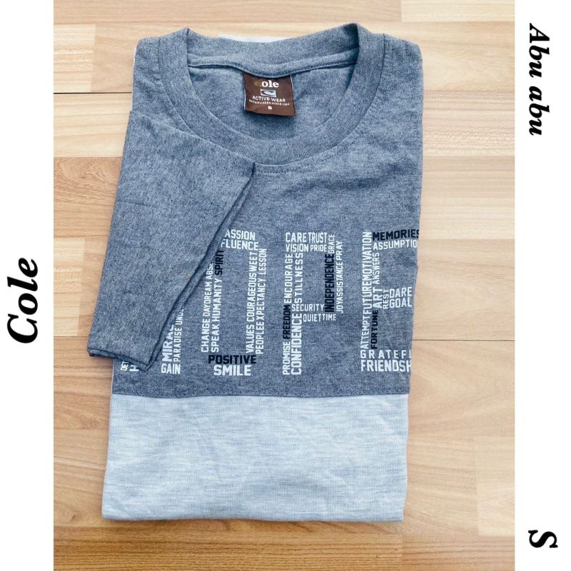 Kaos Cole Hope Keren