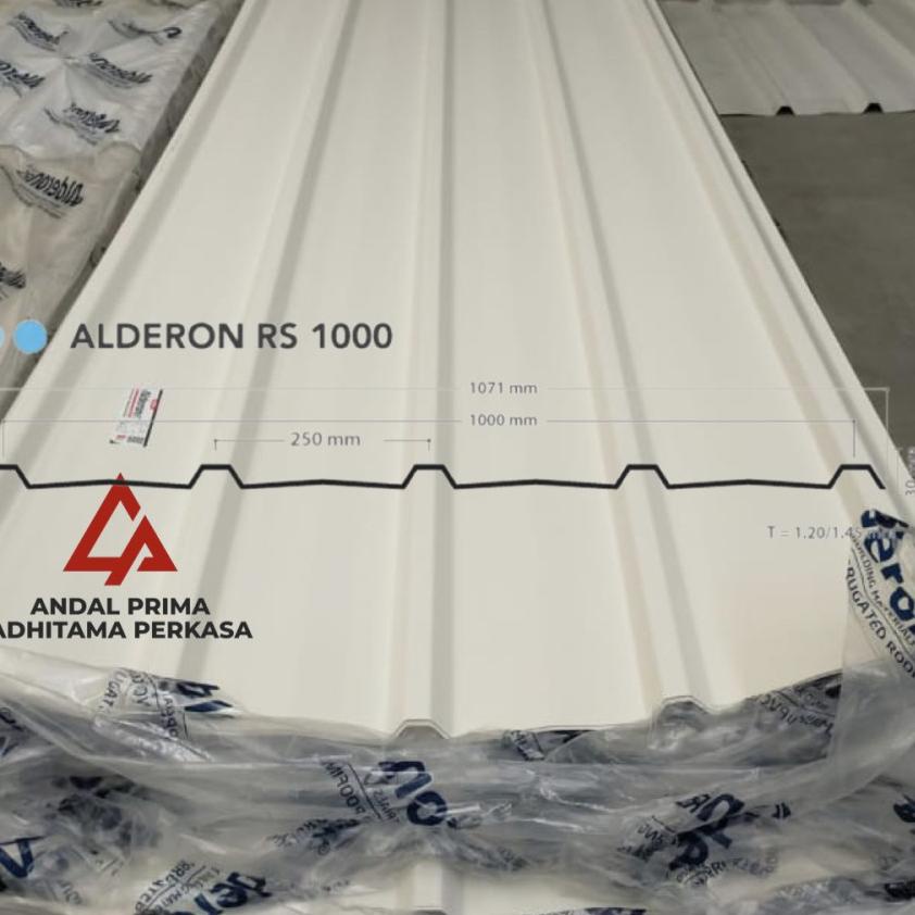Harga Murah.. Atap Alderon RS Trimdek 1000 pnjg 6.00 Meter - Alderon RS 1000