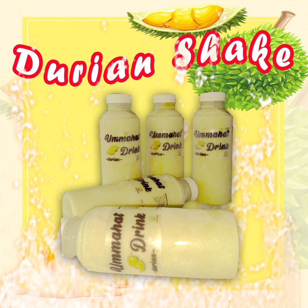 

Durian shake asli durian medan