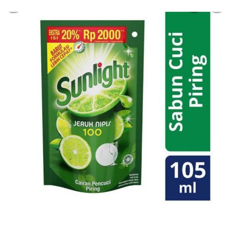 SUNLIGHT JERUK NIPIS 100 105ML