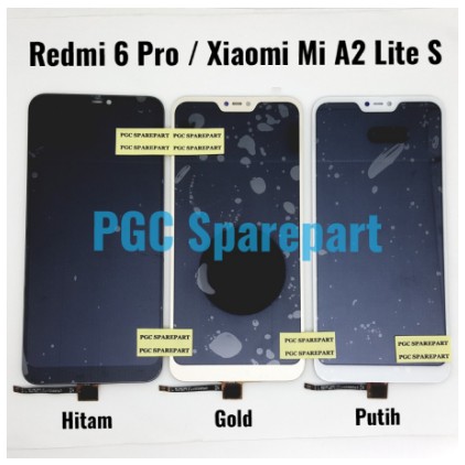 LCD Touchscreen Fullset Redmi 6 Pro Xiaomi Mi A2 Lite S MiA2 Original OEM