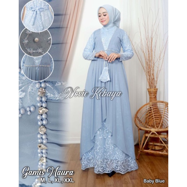 KEBAYA ORIGINAL//KEBAYA MODERN//GAMIS MAURA//By Novie Kebaya