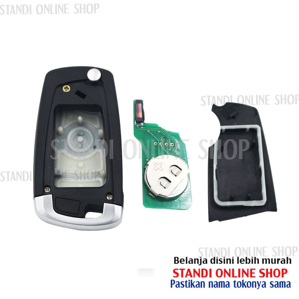 Remote Komplit Kunci Lipat BMW E60 CAS2 Flip Key Immobilizer Chip