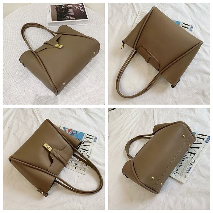 BJ21826 (2IN1) - BLACK/COFFEE/GRAY/YELLOW - TAS WANITA FASHION IMPORT MODIS ELEGAN TERMURAH TERLARIS TERBARU BAGSTORE JAKARTA TAS BATAM JT1826