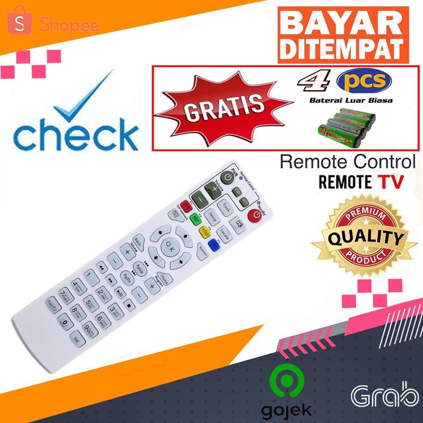 Remot Remote Set Top Box / STB Android HG680-P / HG680P REMOTE