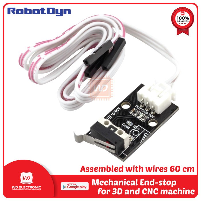 RobotDyn Mechanical End stop limit switch for 3D and CNC machine