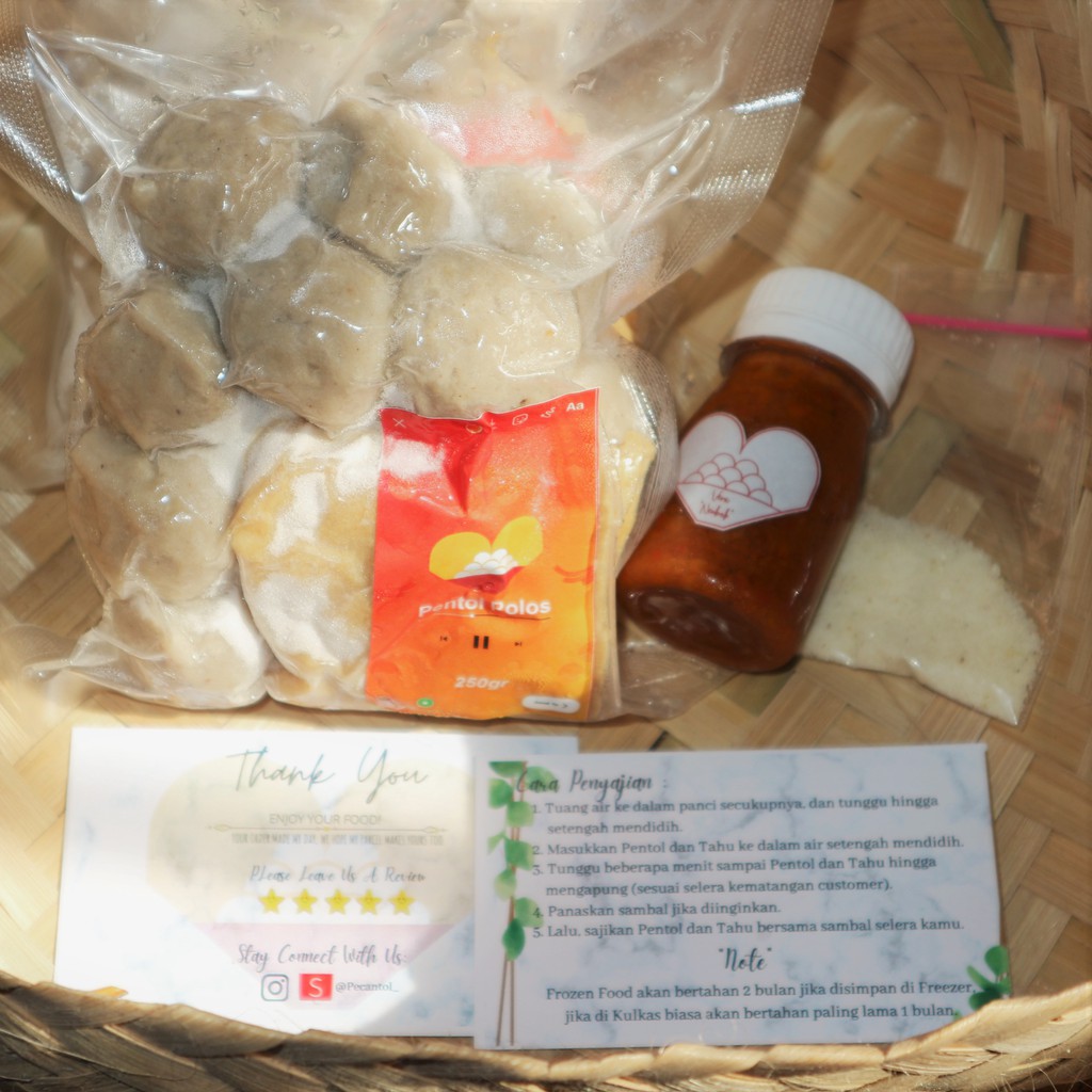 

Pentol Polos Versi Nembak 250gr (Frozen Food Pecantol)