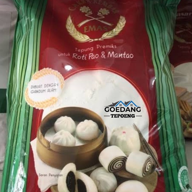 

TEPUNG PREMIX CAKRA KEMBAR EMAS PAO DAN MANTAO 5KG