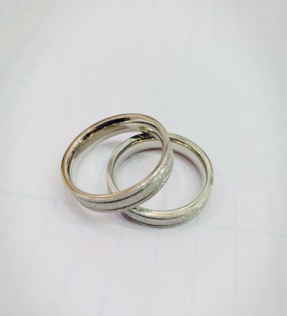 Cincin kawin / cincin tunangan / cincin ring / titanium / cincin titanium / cincin