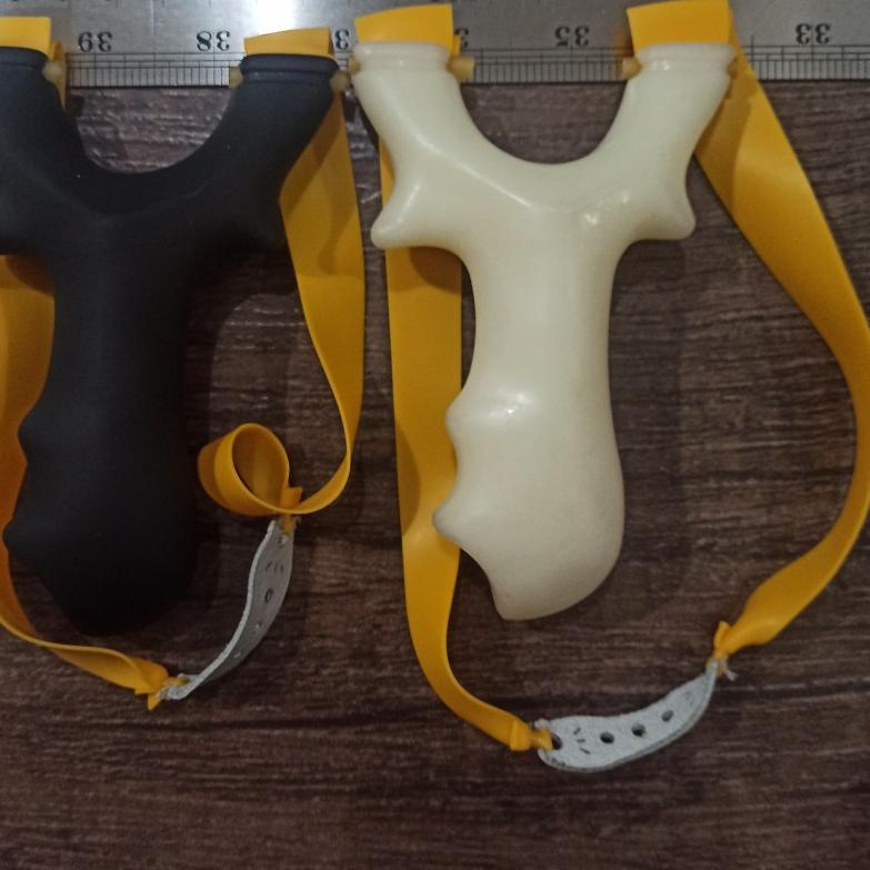 ✹ Ketapel GZK Slingshot BAHAN ABS kokoh BONUS KARET FLATBAND ✦