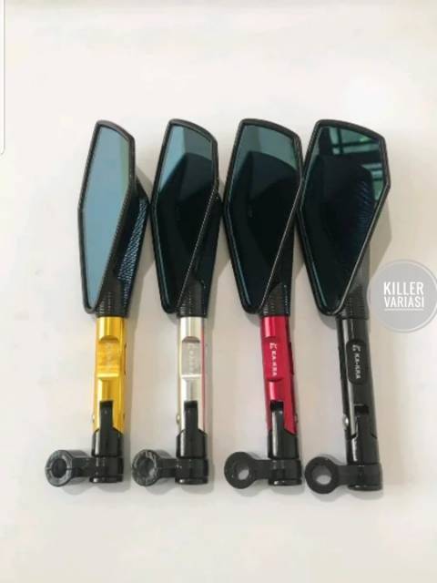 Spion Tomok V2 Universal Nmax Aerox Pcx Vario Beat Mio Vixion R15 Cbr Ninja Gsx R25 Kaca Biru