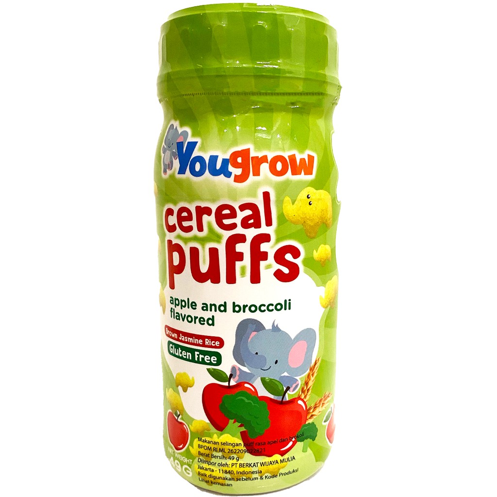 

Yougrow Cereal Puff Apple & Brocoli