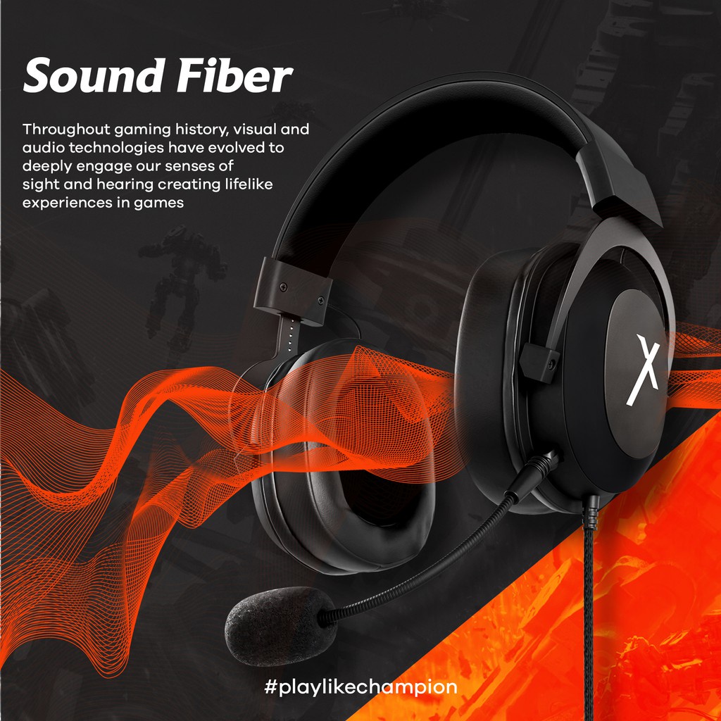 Headset Gaming I Headphone Gaming Pro JETEX P1