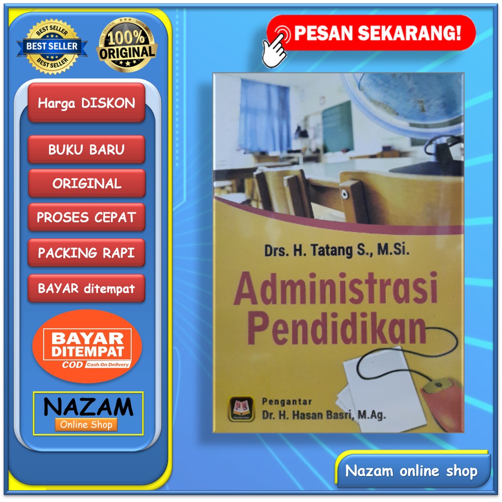 Administrasi Pendidikan oleh Tatang - Pustaka setia