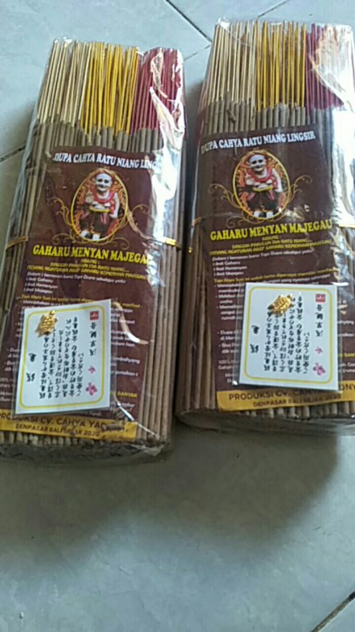 Dupa Ratu Niang ( Terdiri 3 Macam Bahan Dupa ) 400 Stick Free Kura Kura Keberuntungan/stock Terbatas