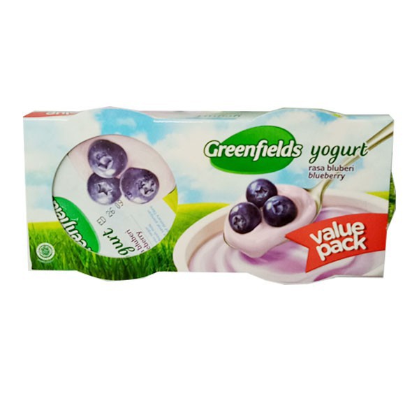 

GREENFIELD BLUEBERRY YOGUR 2'S X 125GR