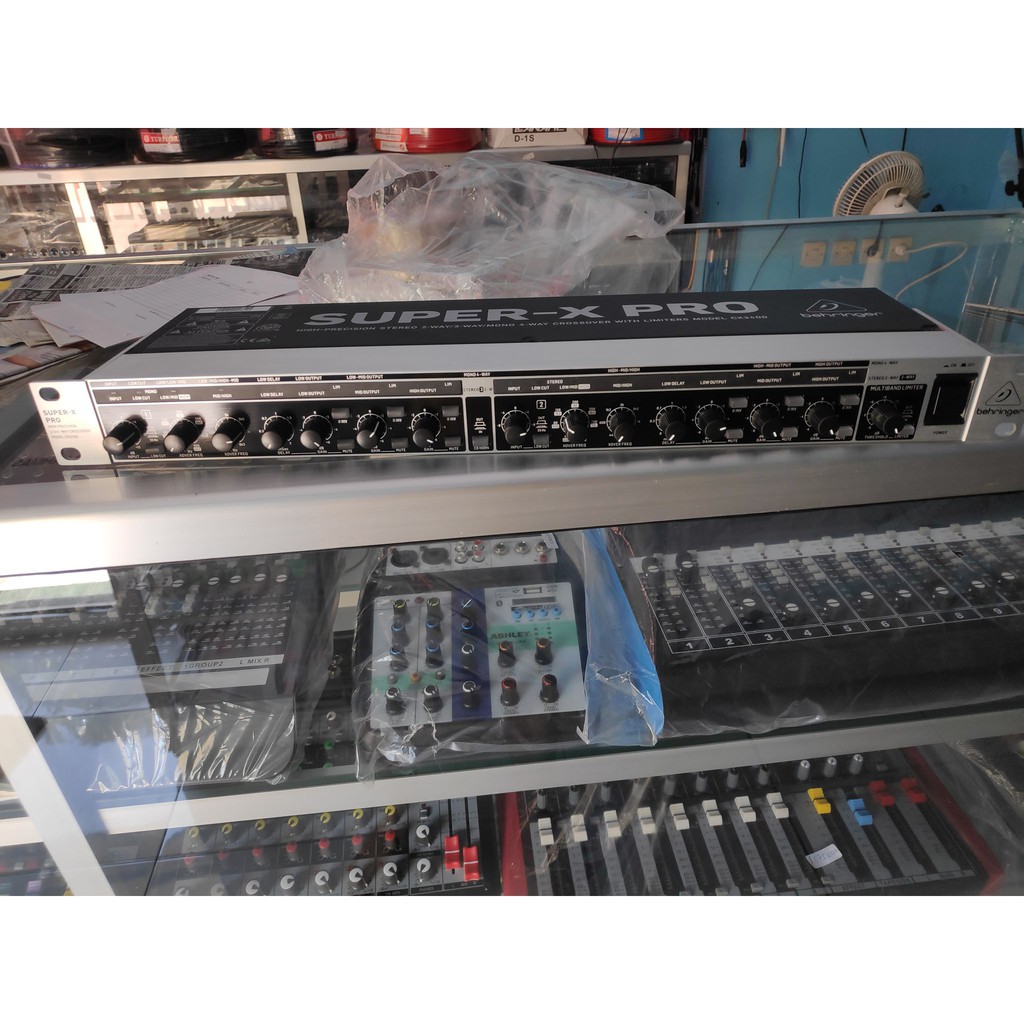 Crossover Aktif Behringer CX3400 Cross Aktif Behringer CX 3400 V2 3 Way Stereo 4 Way Mono Original