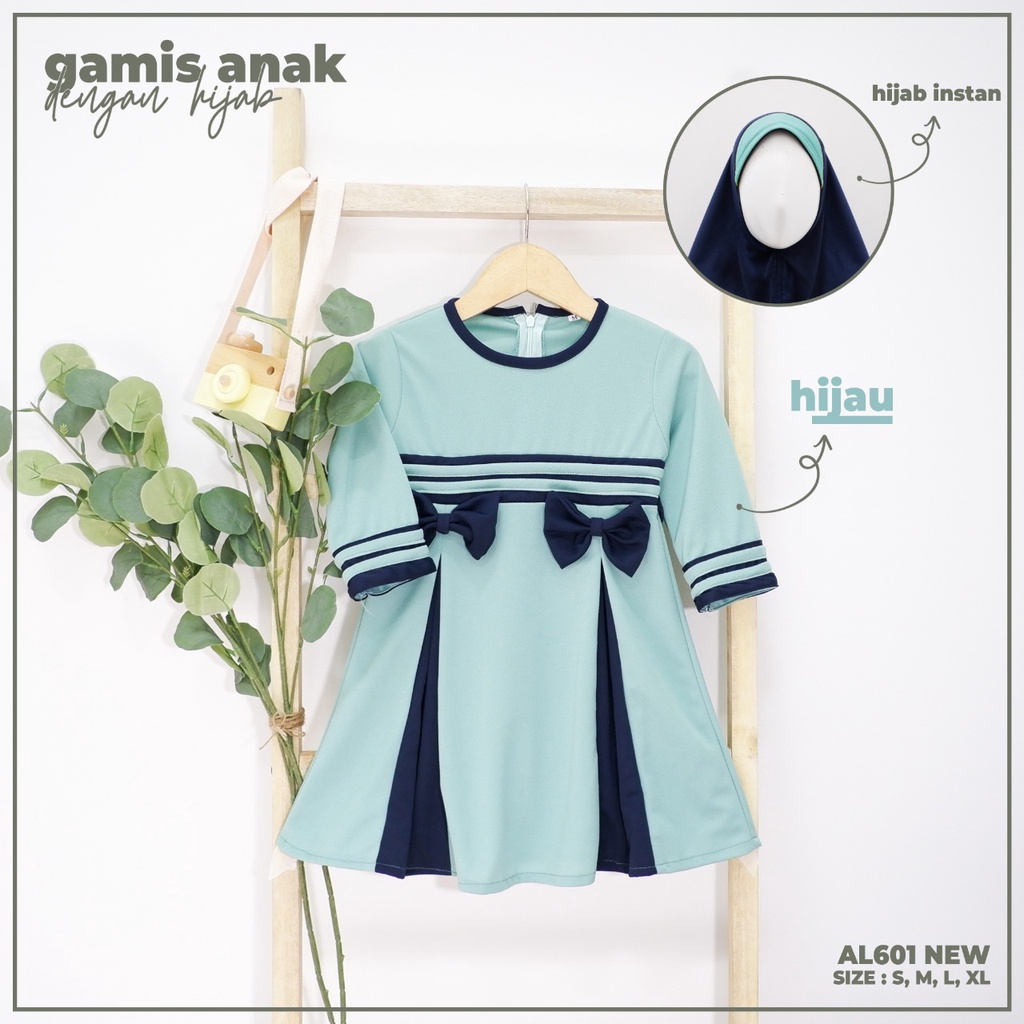 Gamis Balita Perempuan - Gamis Anak Wanita Cantik - Gamis Bayi Wanita `1 Tahun - 3 Tahun-2