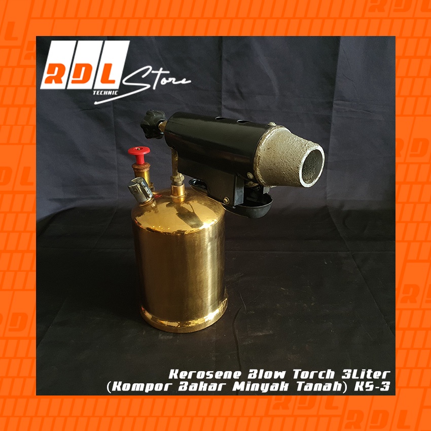 Kerosene Blow Torch 3Liter (Kompor Bakar Minyak Tanah) KS-3