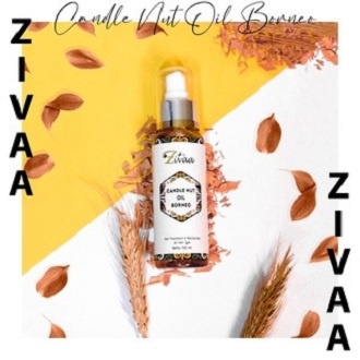 PROMO TERMURAH TERLARIS ZIVAA CANDLE NUT OIL BORNEO - KAYU ULIN - OBAT UBAN - PENGHILANG UBAN