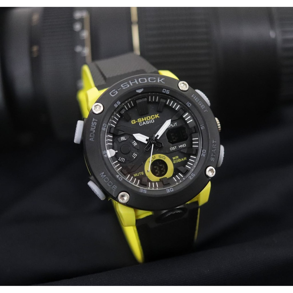 JAM TANGAN G-SHOCK CASIO GA 2000 WATER RESIST FREE BOX