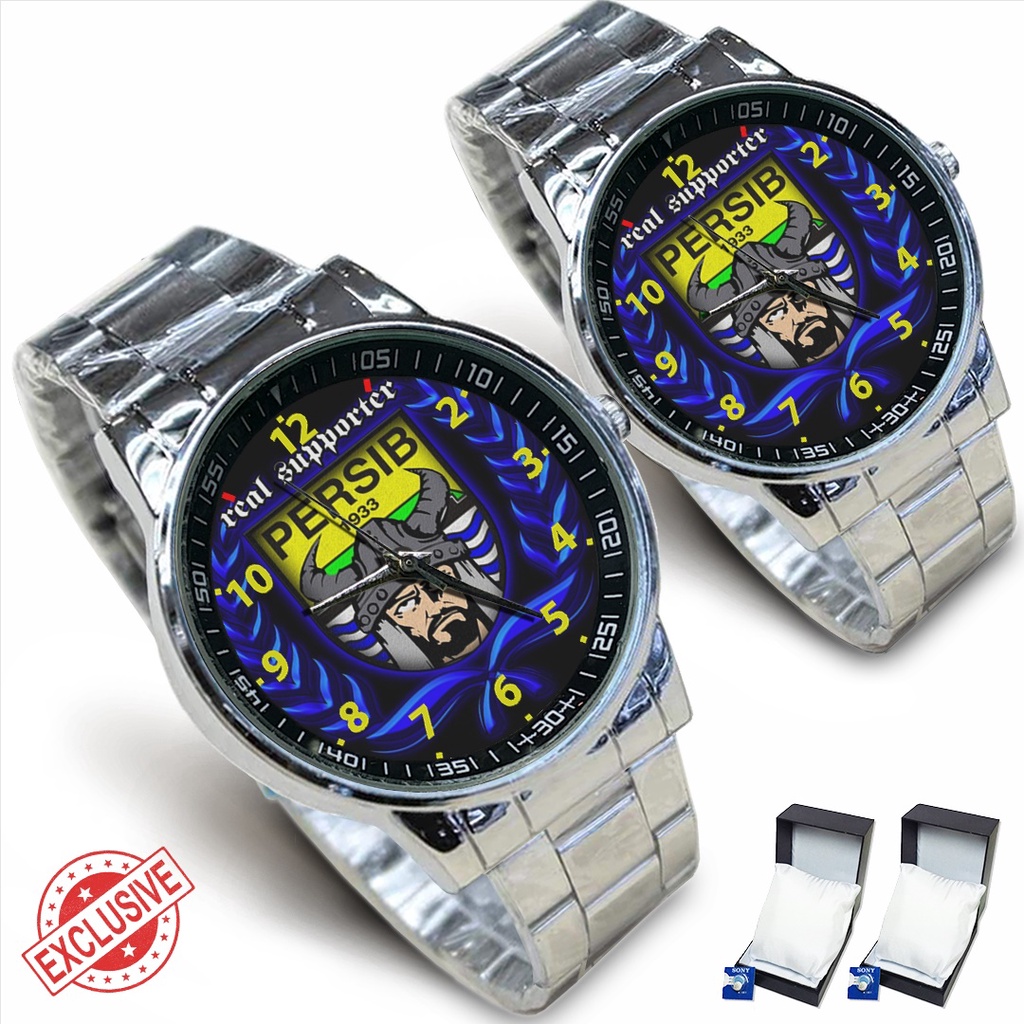 Jam Tangan Rantai Couple THE VIKING PERSIB (Special)