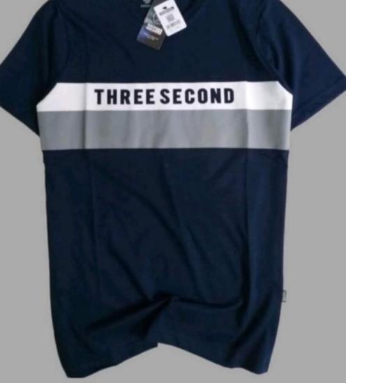 ✨IMPORT✨ Kaos 3second original / Kaos distro pria / Kaos 3second bigsize / Kaos 3second jumbo XXL XX