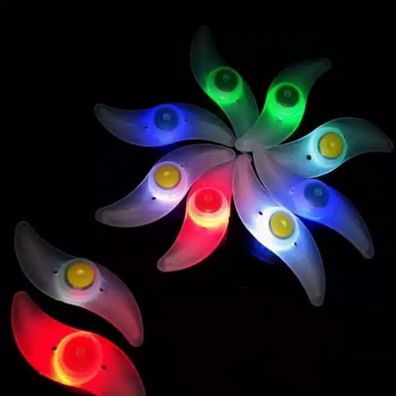 Lampu-Lampu Ban Sepeda Colorful LED Bicycle Wheel Light 1 PCS-4