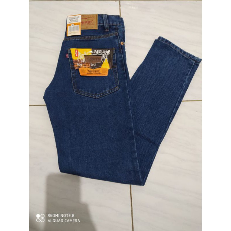 Khusus lusinan 1 lusin celana jeans panjang standar regullar cowok pria  isi 12 size 28-33