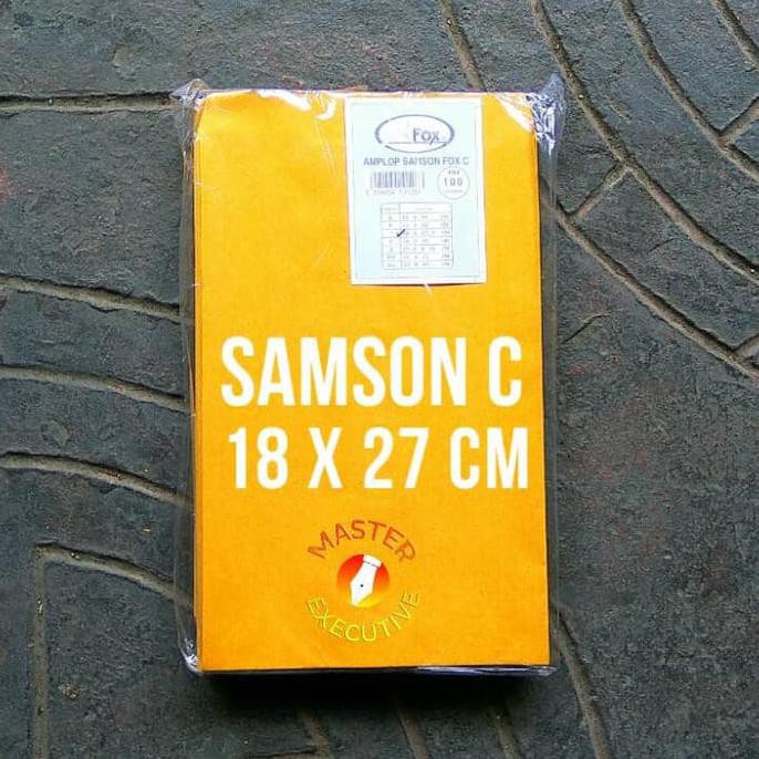 

HOT SALE|BEST SALLER Fox Amplop C Samson Coklat - 18 x 27.5 cm - 1/2 Folio