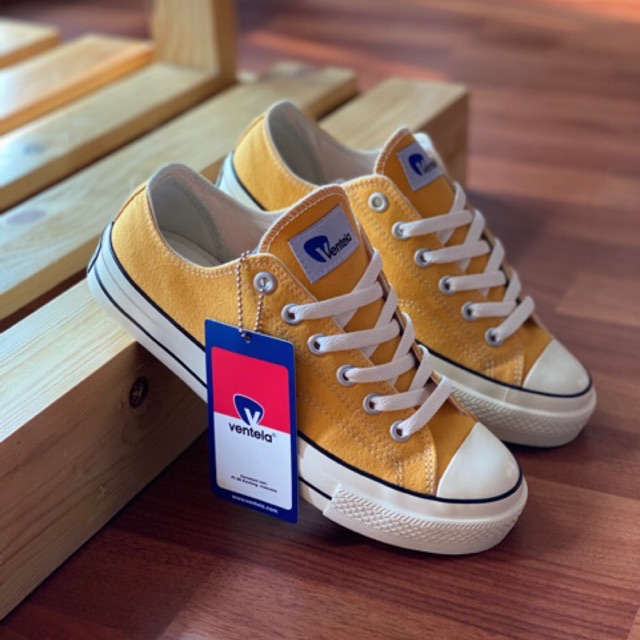 Sepatu Ventela 70s Low Dark Yellow ORIGINAL MADE IN INDONESIA | Shopee