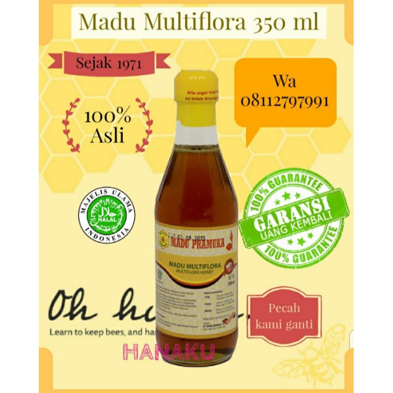 

Madu Pramuka Multiflora 350 ml
