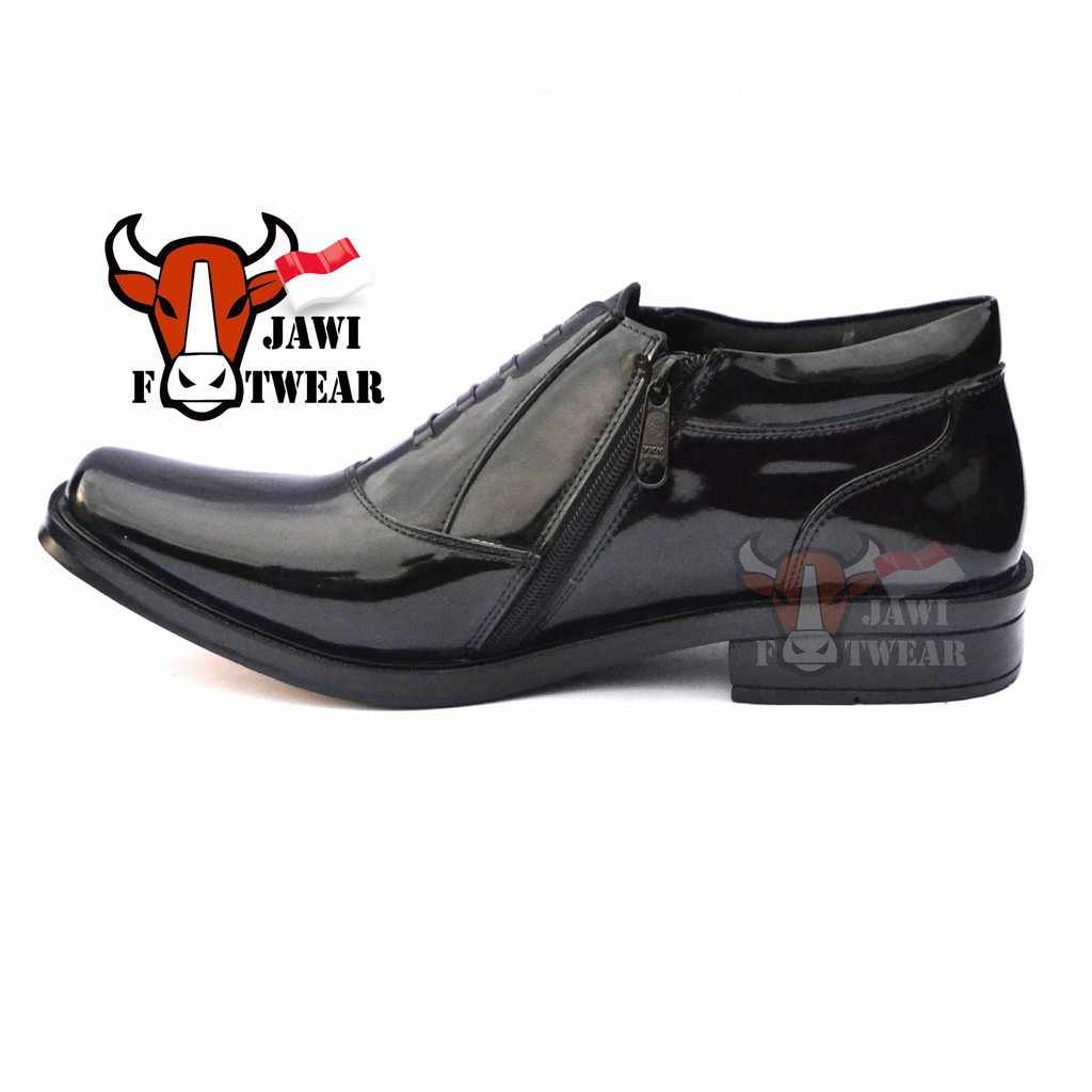 RPM  SEPATU PDH TNI | PDH POLRI | PDH SECURITY | PDH KULIT KILAP VR-02