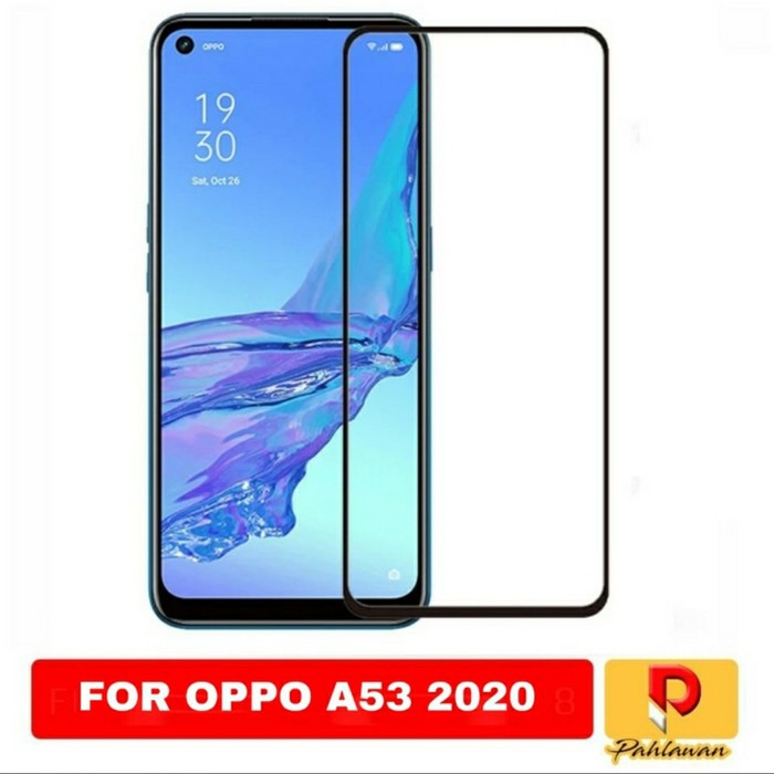 TEMPERED GLASS FULL LEM 5D OPPO A53 NEW 2020 - BC