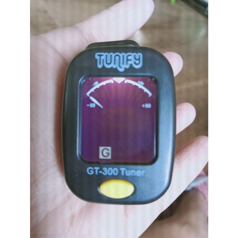 Tuner Guitar Tunify GT-300 Clip-on Tuning for Gitar, Bass, ukulele
