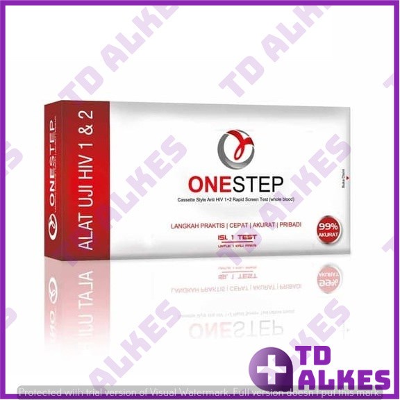 Jual Onestep Alat Tes HIV Test Diagnosa Cek Kesehatan Uji AIDS OneStep Shopee Indonesia