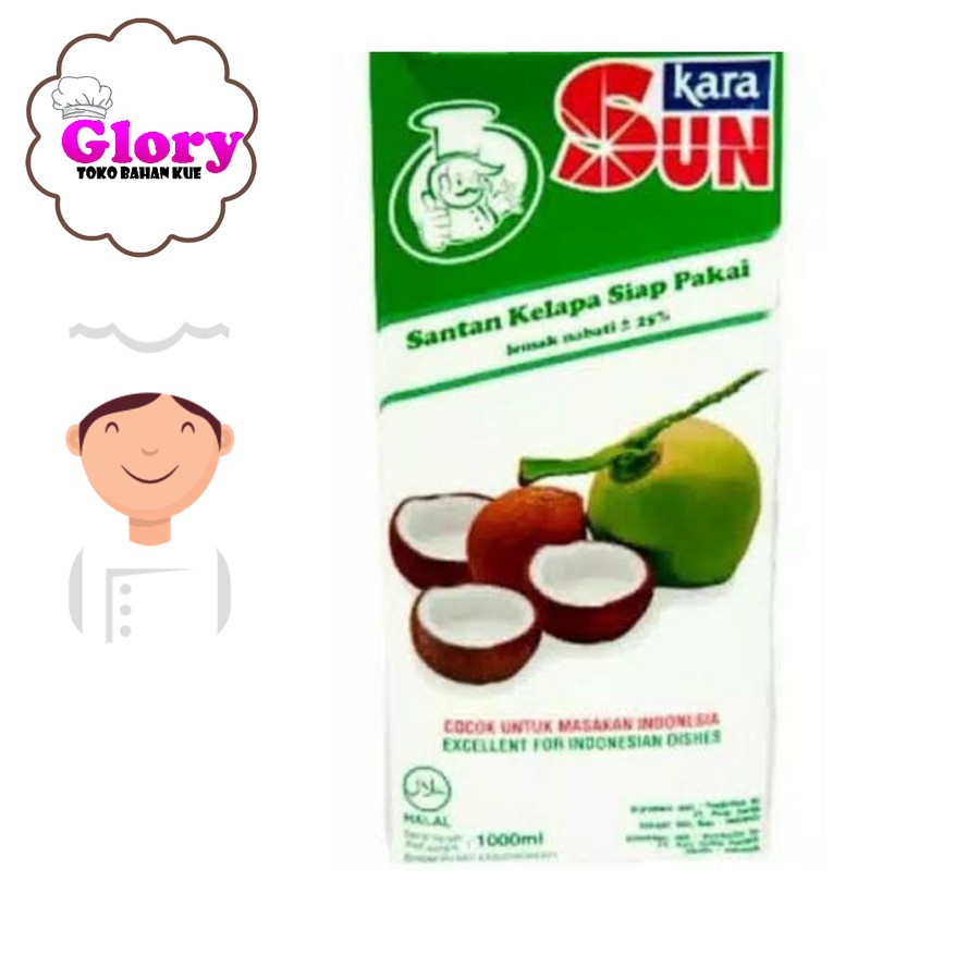 

sun kara 1000ml santan