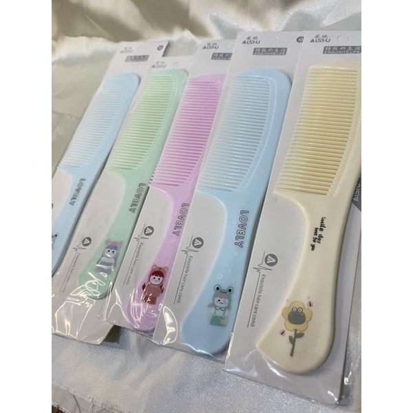 Sisir Rambut Gagang motif / sisir rambut Renggang / sisi rambut Lucu