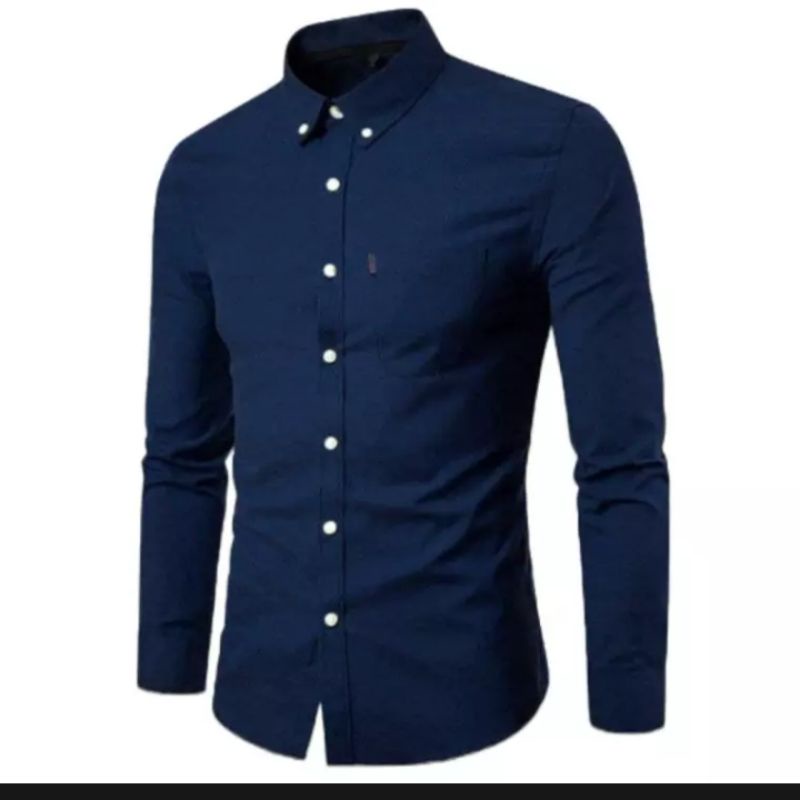 kemeja polos lengan panjang Hurley