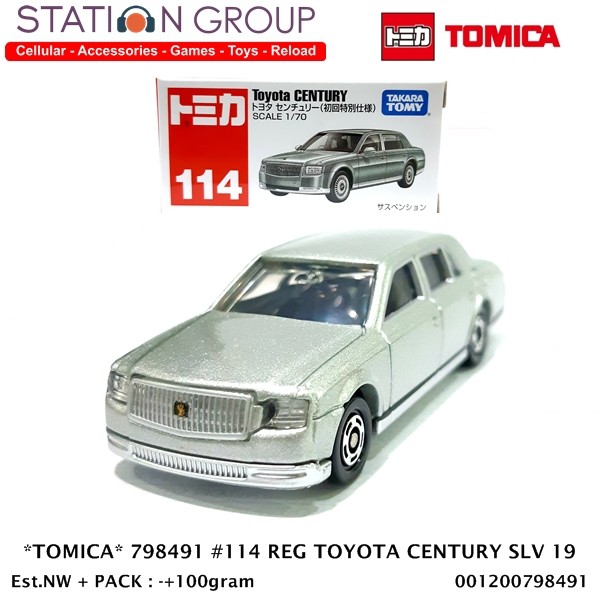 TOMICA 798491 #114 REGULAR TOYOTA CENTURY SILVER 19