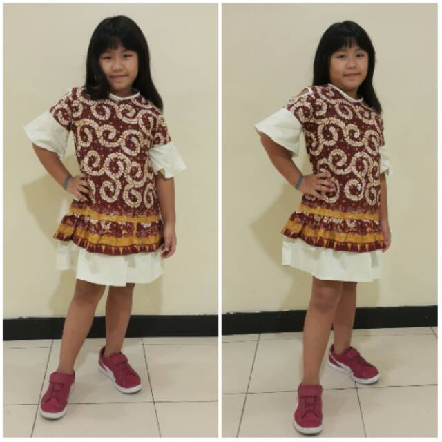 Dress batik tulis