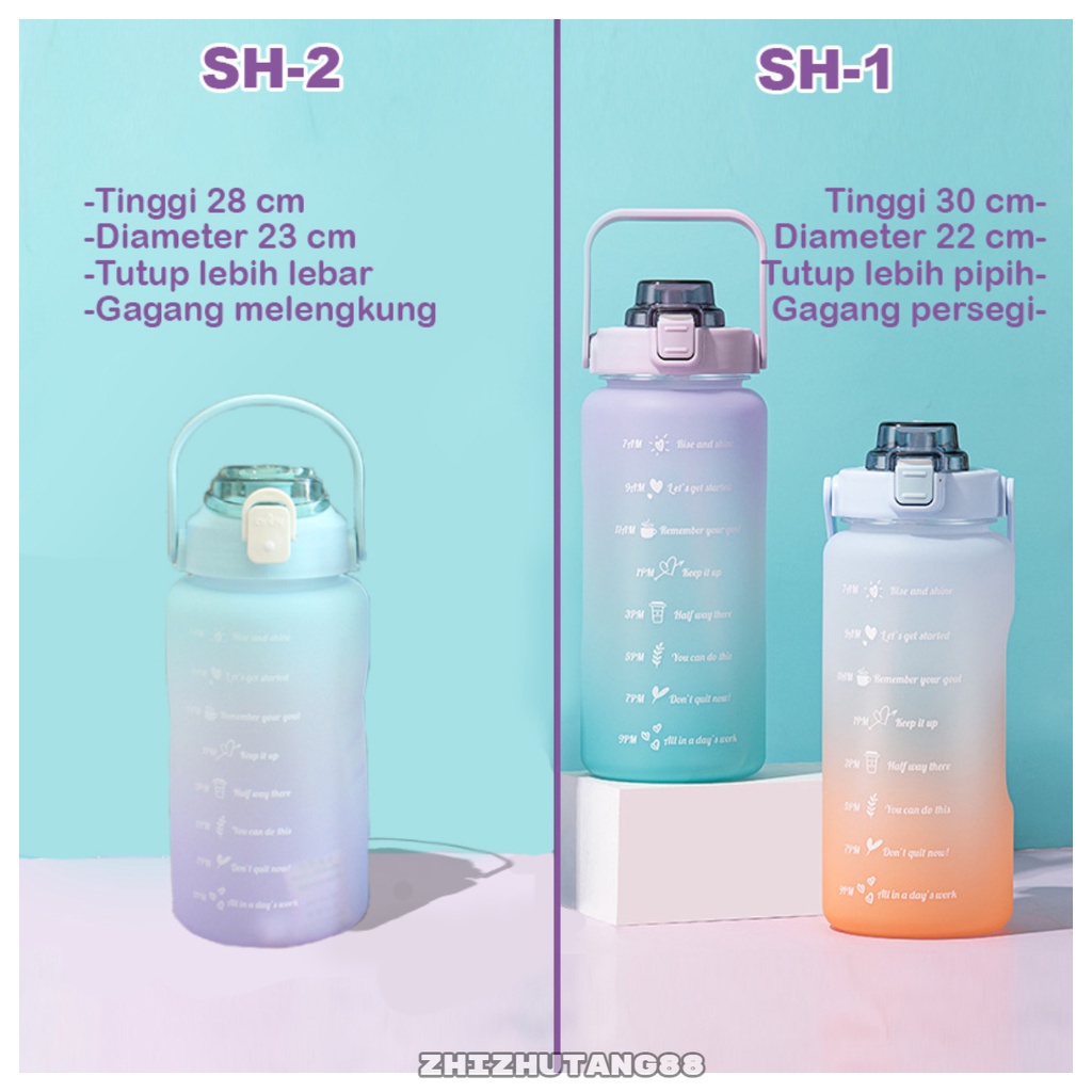 botol minum 2 liter lucu botol minum kekinian viral