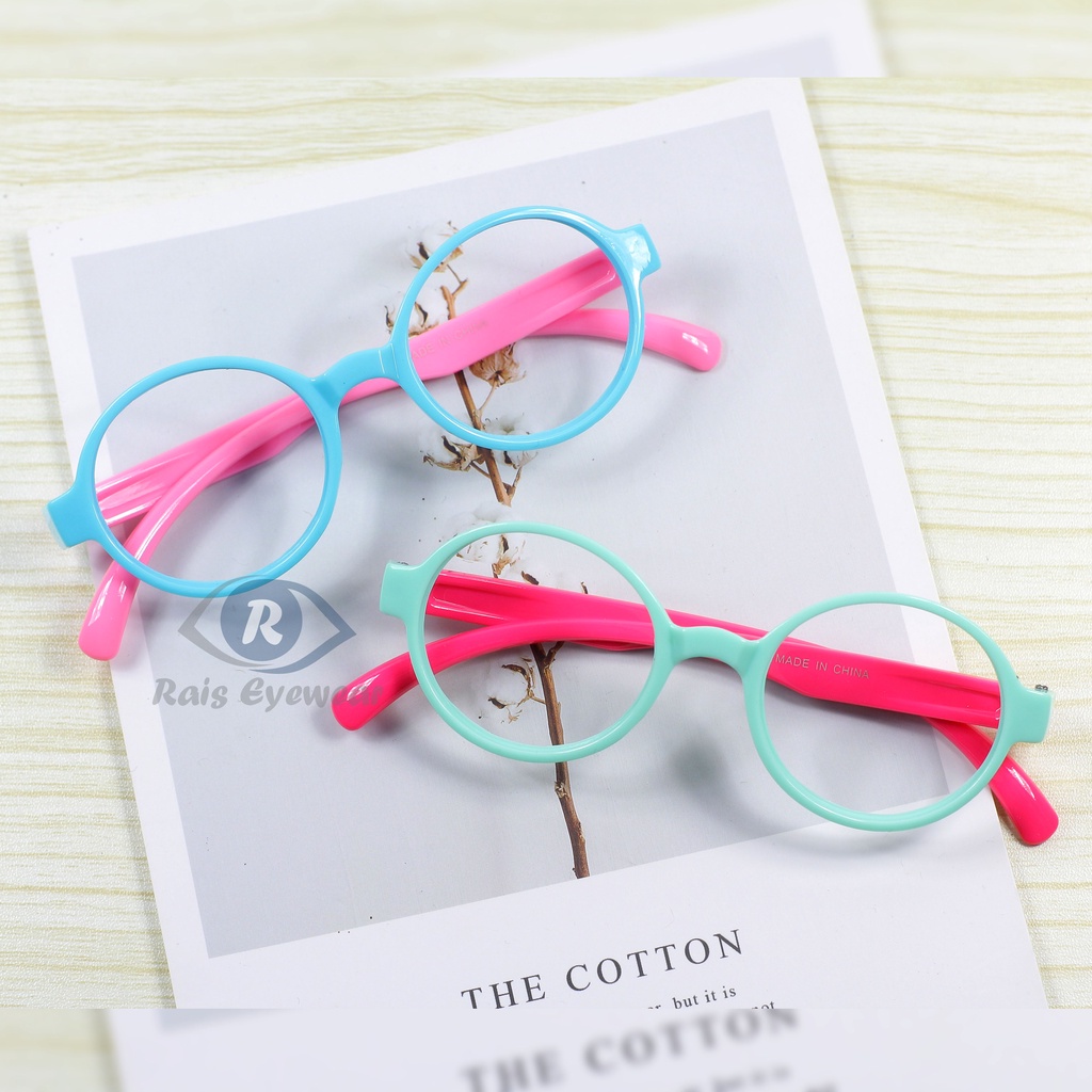 Kacamata Anak Bulat Anti Radiasi