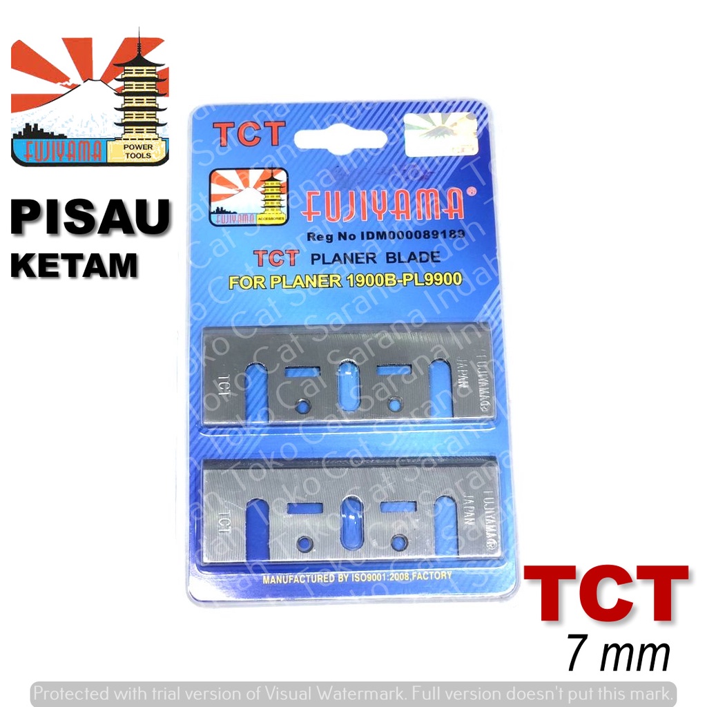 MATA KETAM Fujiyama Planner Blade Pisau Mesin Serut TCT/ Pisau Planner Blade/Pisau Mesin Serut/Ketam