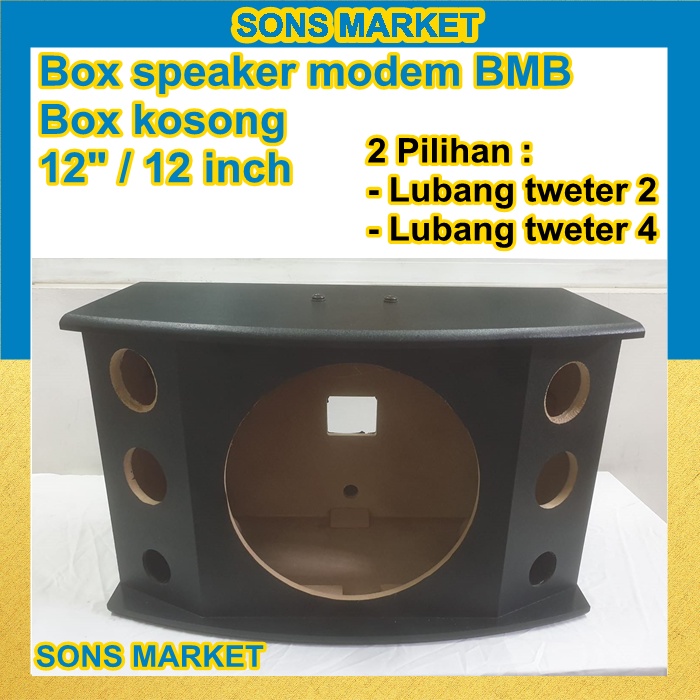BOX SPEAKER KOSONG 12 inch 12" 12inch 12in MODEL BMB