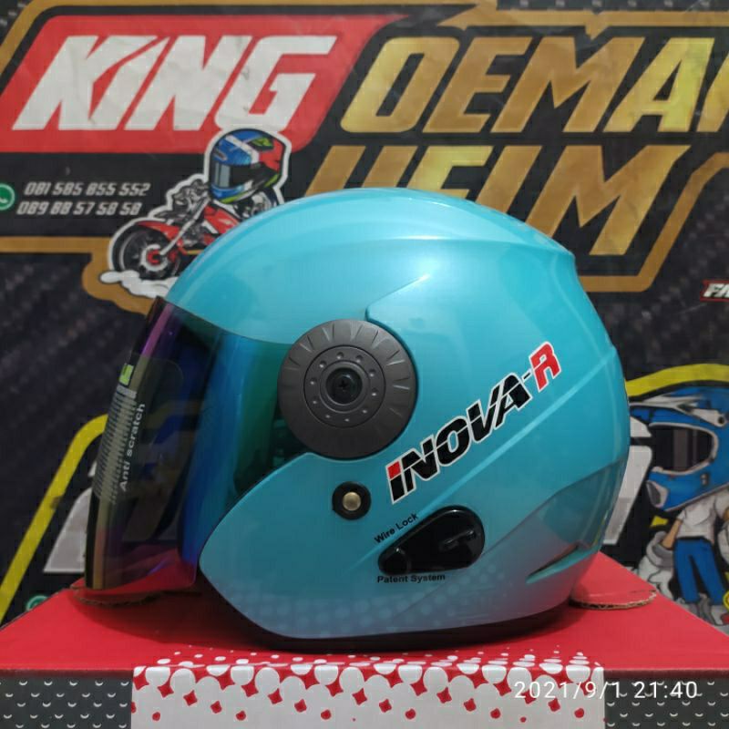 HELM BMC INOVA BLUE HELM MURAH ORIGINAL BMC