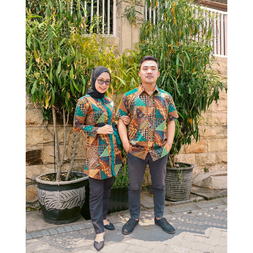 MYPOLY Baju Couple Family Batik Premium